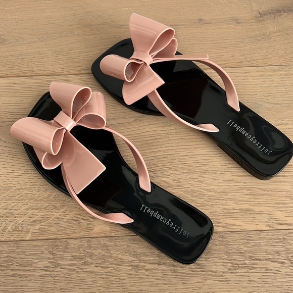 Jeffrey Campbell Sugary Flip Flop Sz 7 - Picture 7 of 8